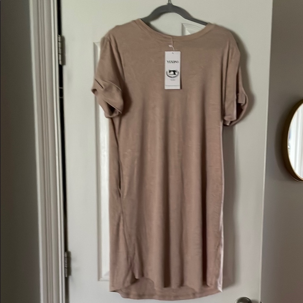 Mason Tan Mini Dress for Women